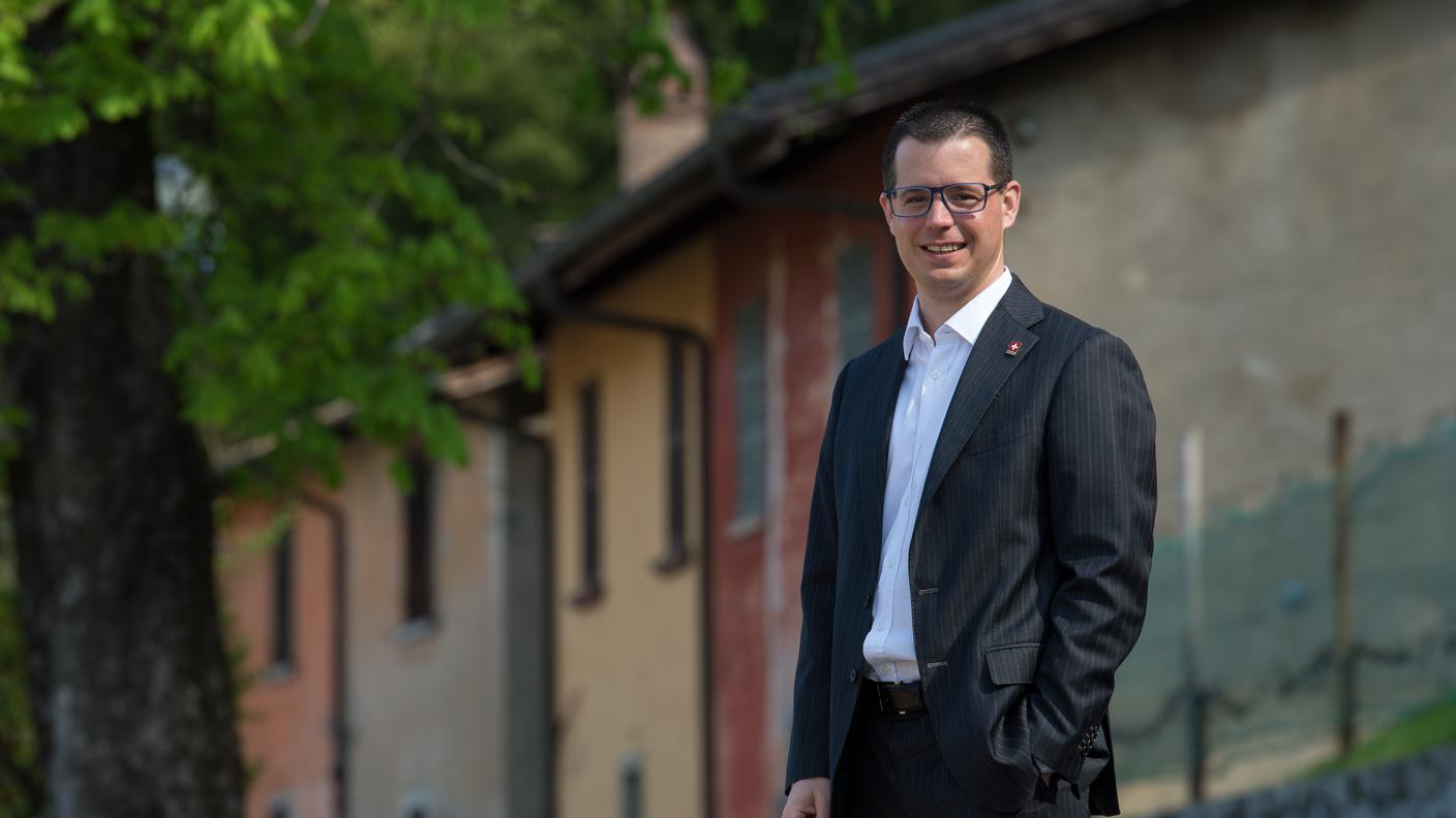Il candidato sindaco di Mendrisio, Marco Romano. Si vota il 27 maggio