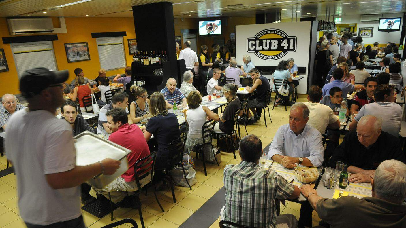 Il ristorante Club 41 alla Resega