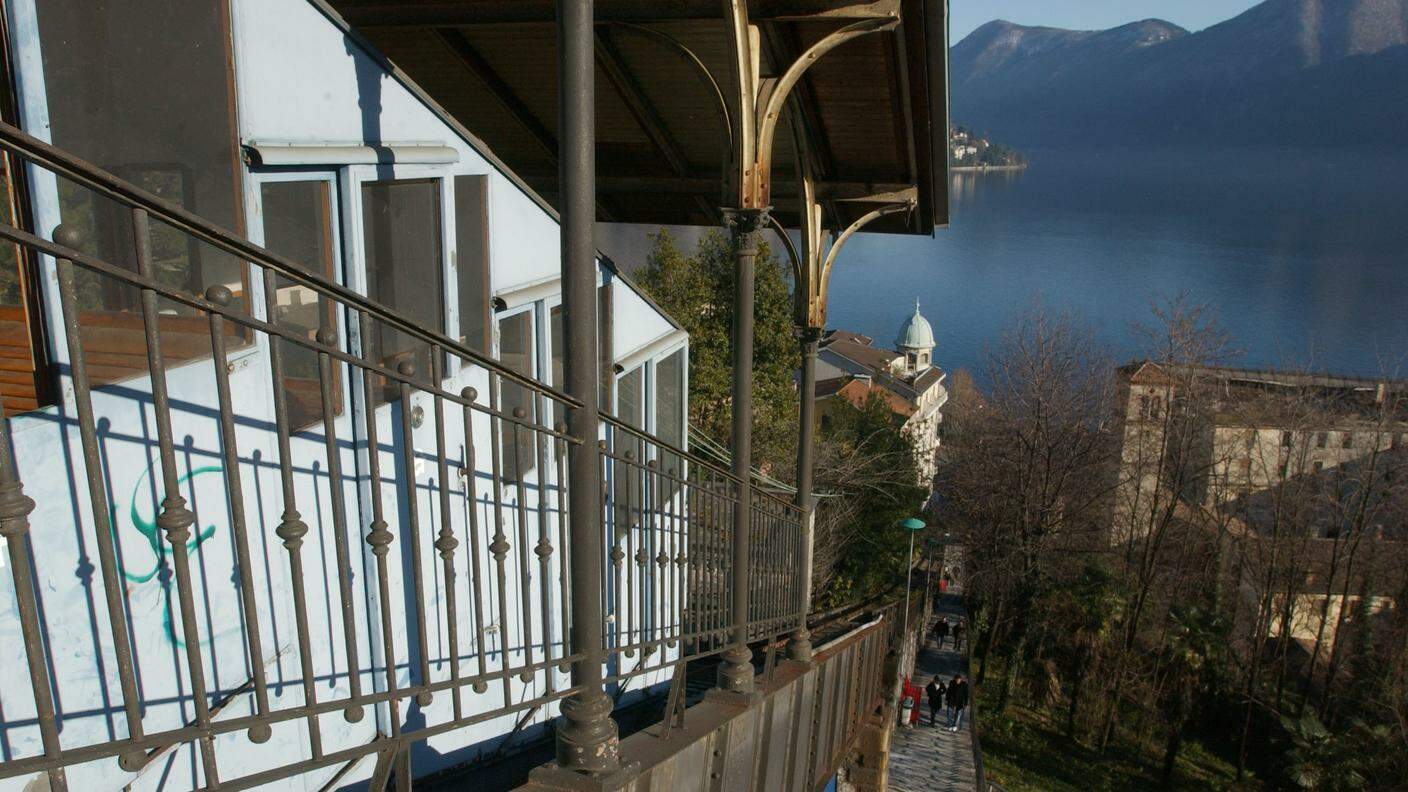 Il Municipio di Lugano vuole ridare vita alla funicolare che arrivava di fianco al Palace