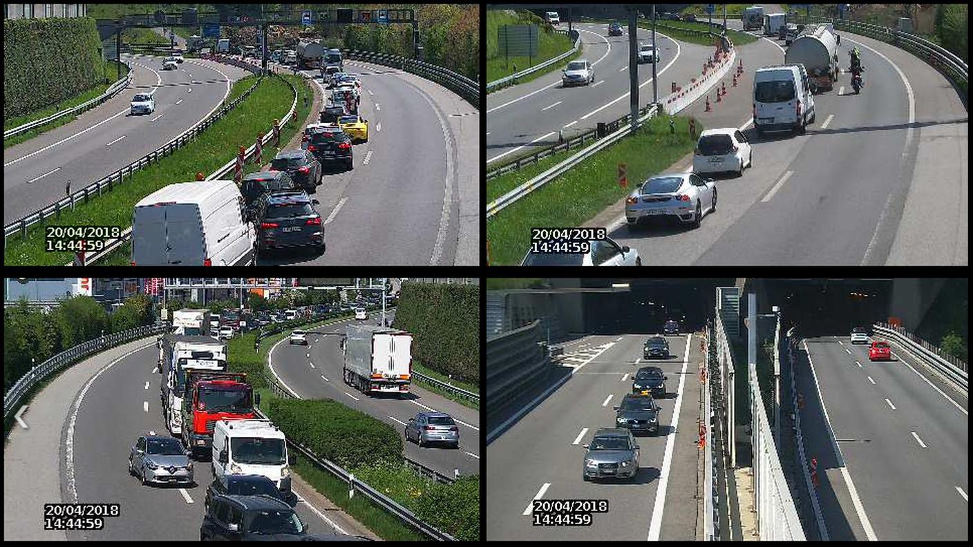Circa 10 chilometri di sofferenza per i conducenti