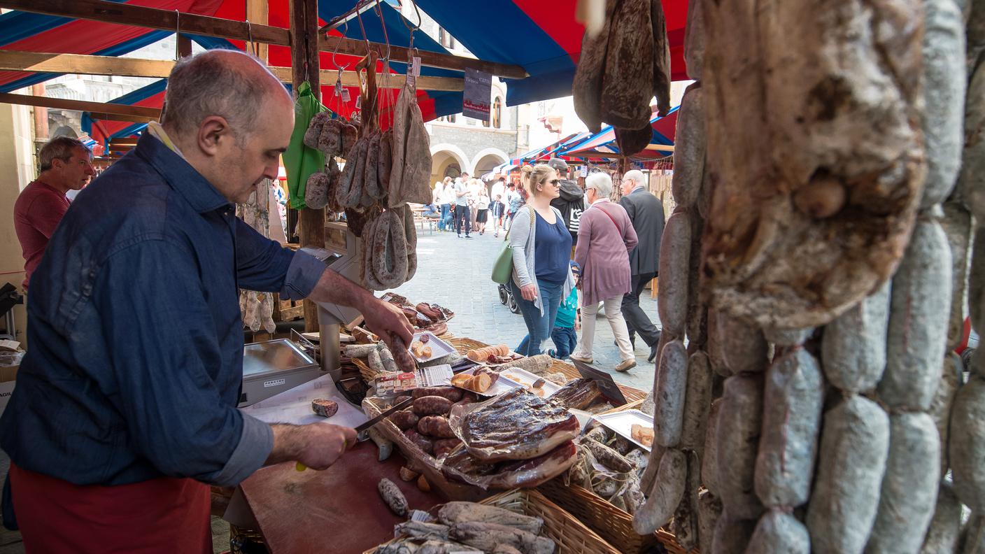 Vendita di salumi