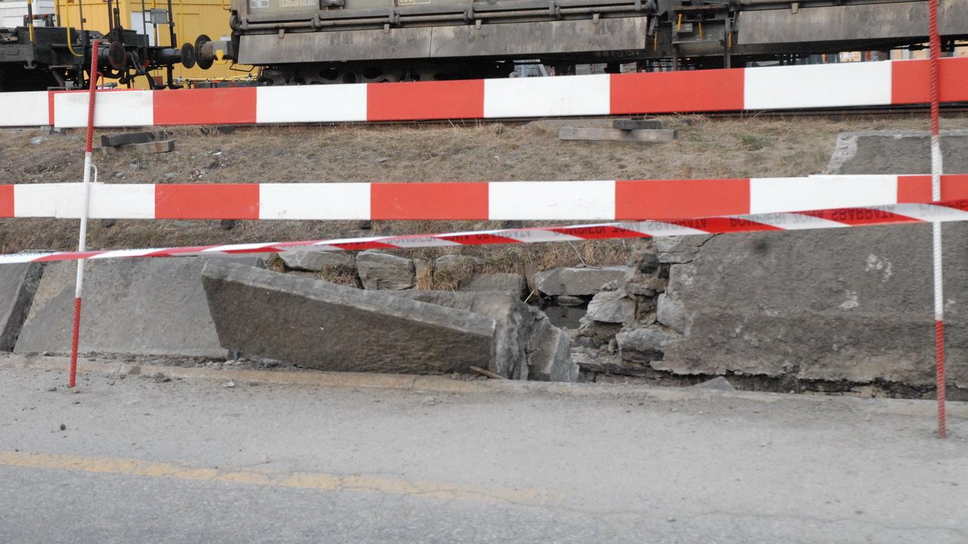 Il luogo dell'incidente del 2013