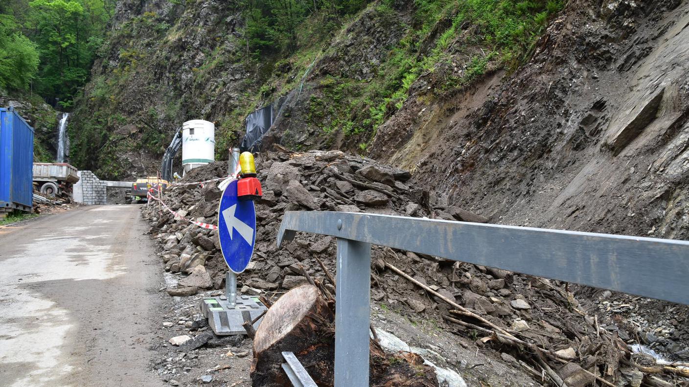 Minacciata anche una zona residenziale