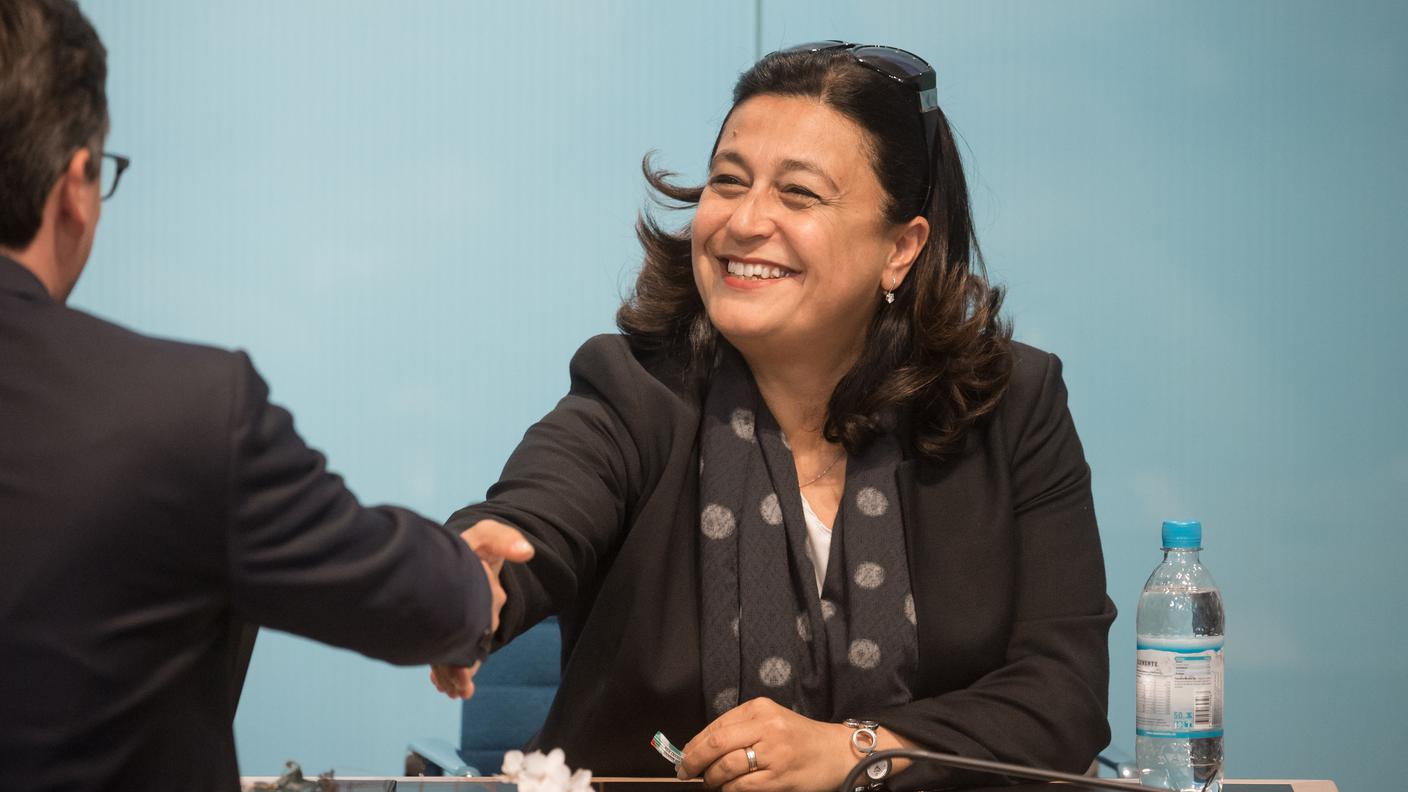 La vice presiente del Gran Consiglio nel 2017