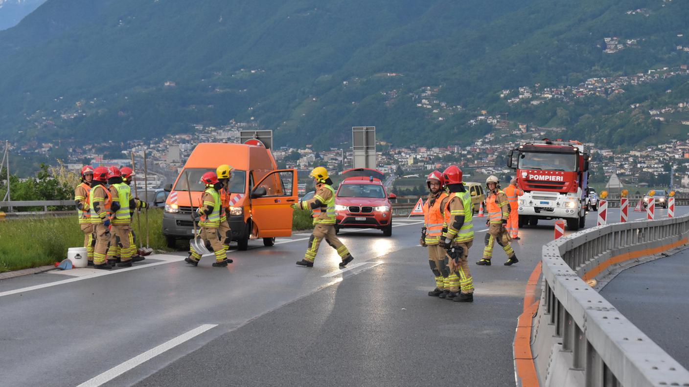 Pompieri in azione