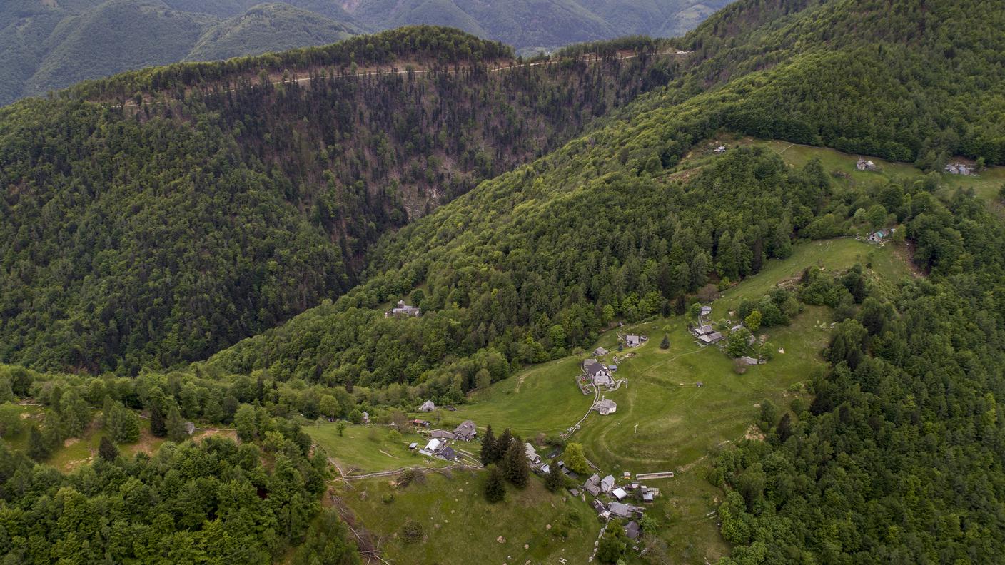 Una veduta dei Monti di Comino