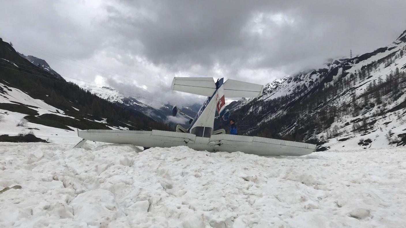 Le prime immagini dell'aereo 