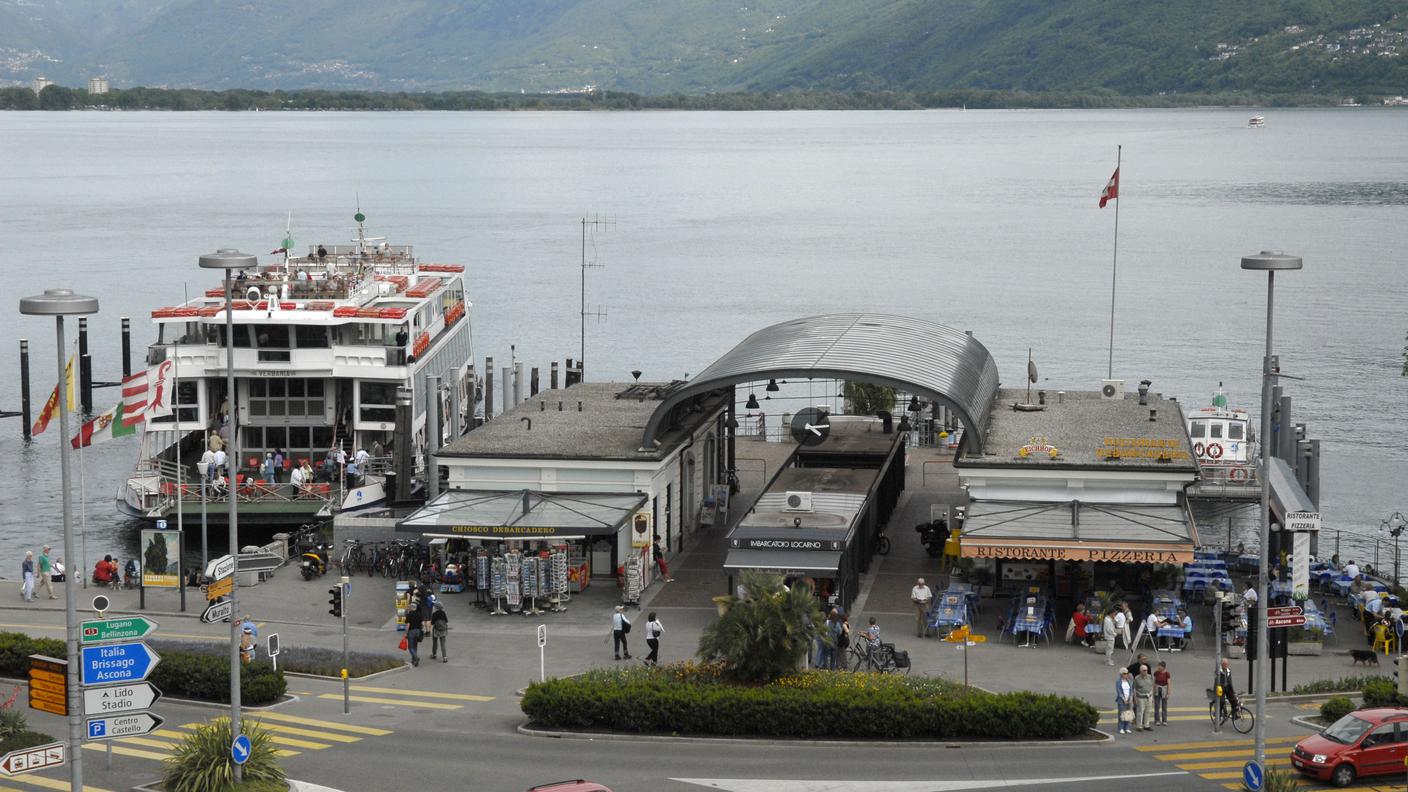 Riapre il ristorante all'imbarcadero di Locarno