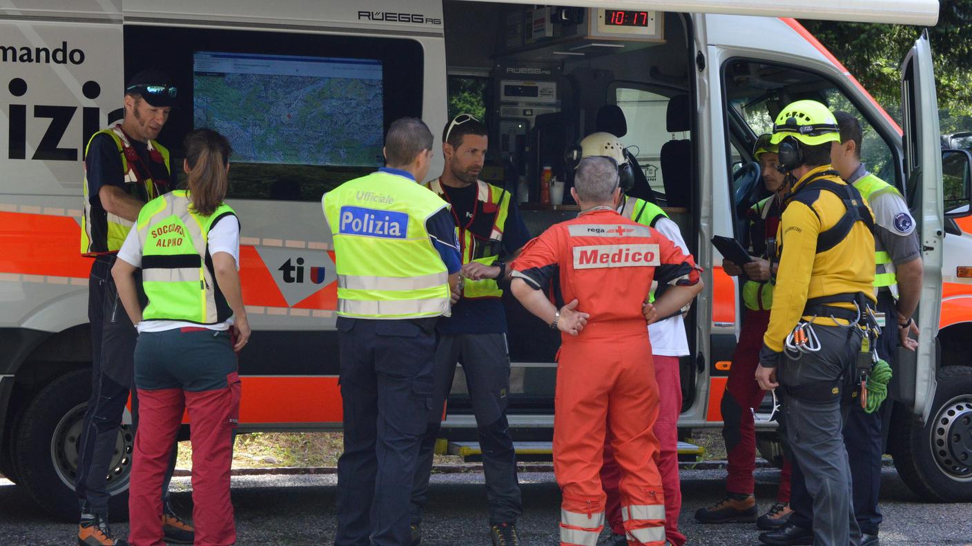 Gli specialisti attivi in Val Bavona alla ricerca dell'escursionista disperso da venerdì