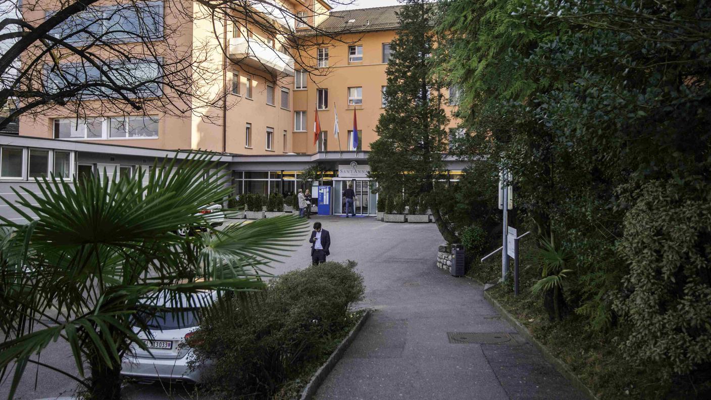 La Clinica Sant'Anna di Sorengo dove avvennero i fatti imputati al dottor Rey