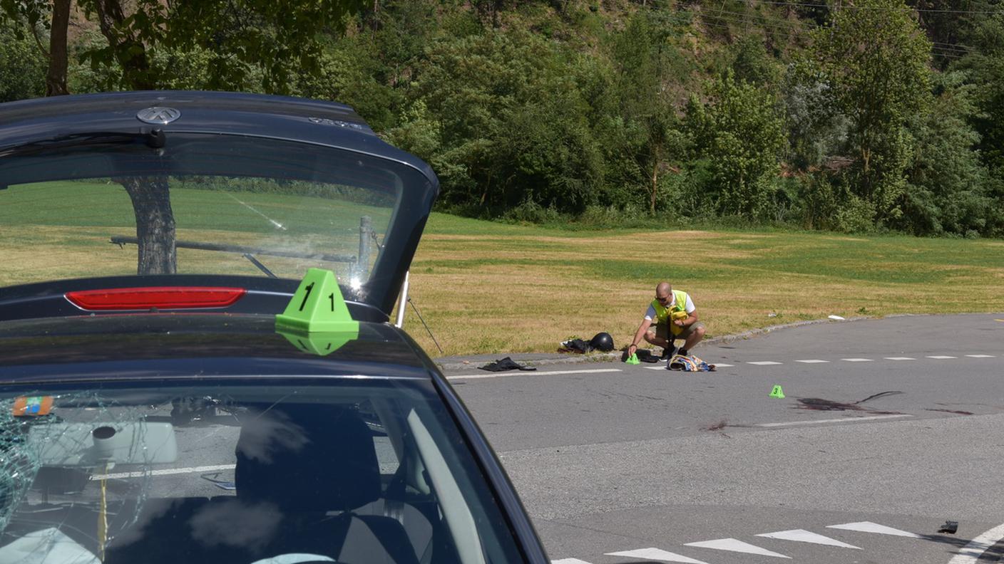 Il luogo dell'incidente