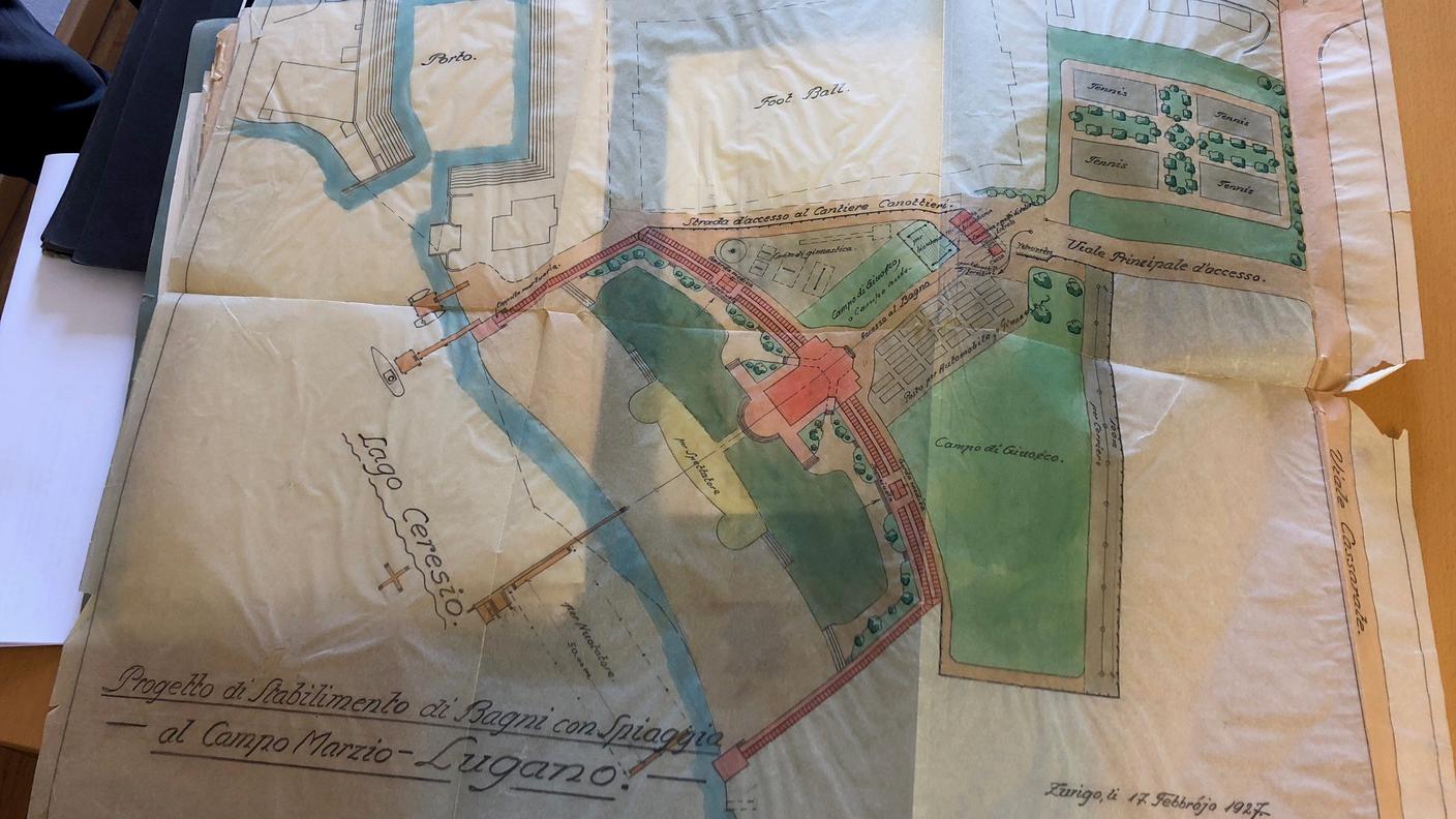 Il progetto del 1927