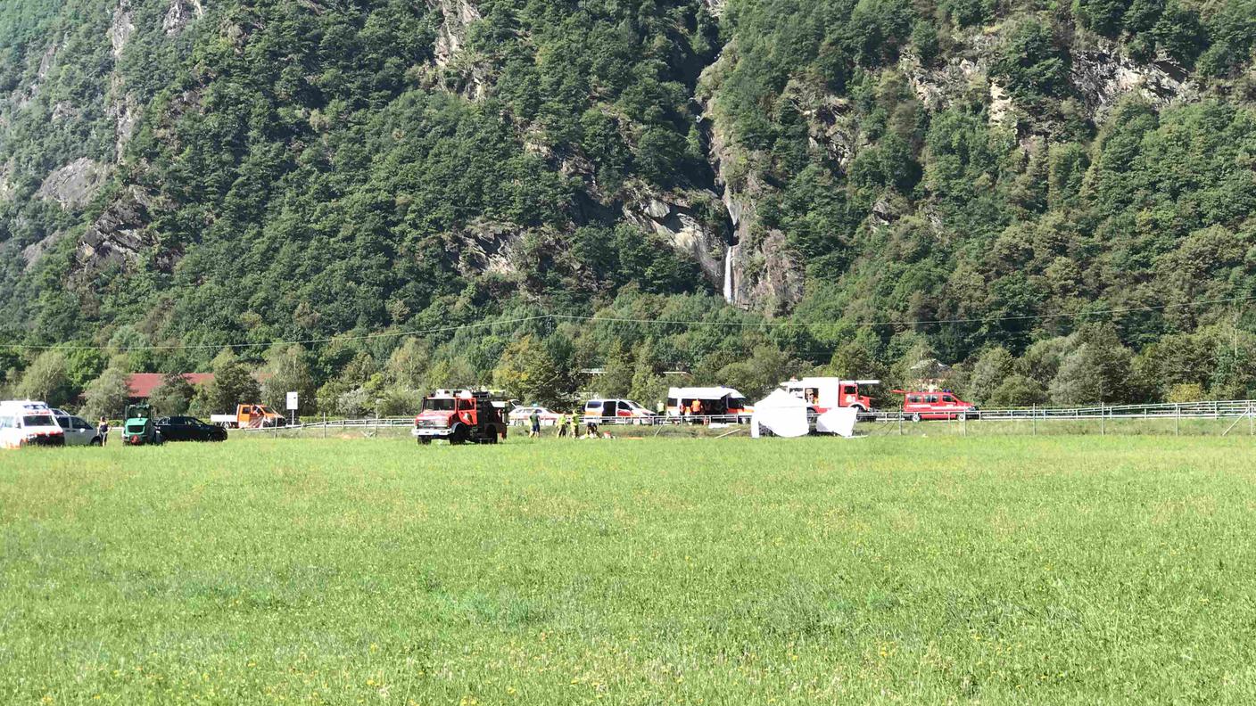 Sono intervenuti in forze i soccorsi dopo l'incidente avvenuto mercoledì mattina sull'A13