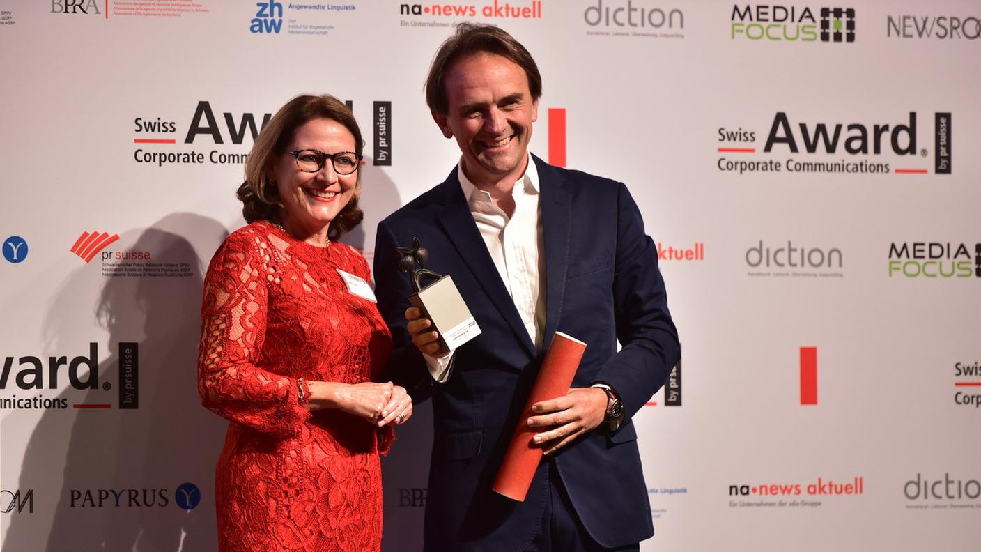 Il portavoce dello stato maggiore Christian Gartmann e Judith Lauber