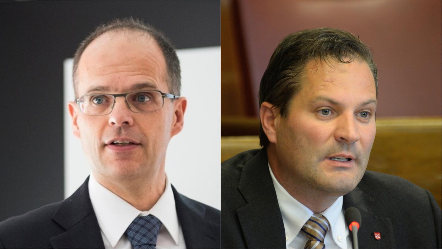 Giovanni Jochum (s) e Alessandro Della Vedova (d)