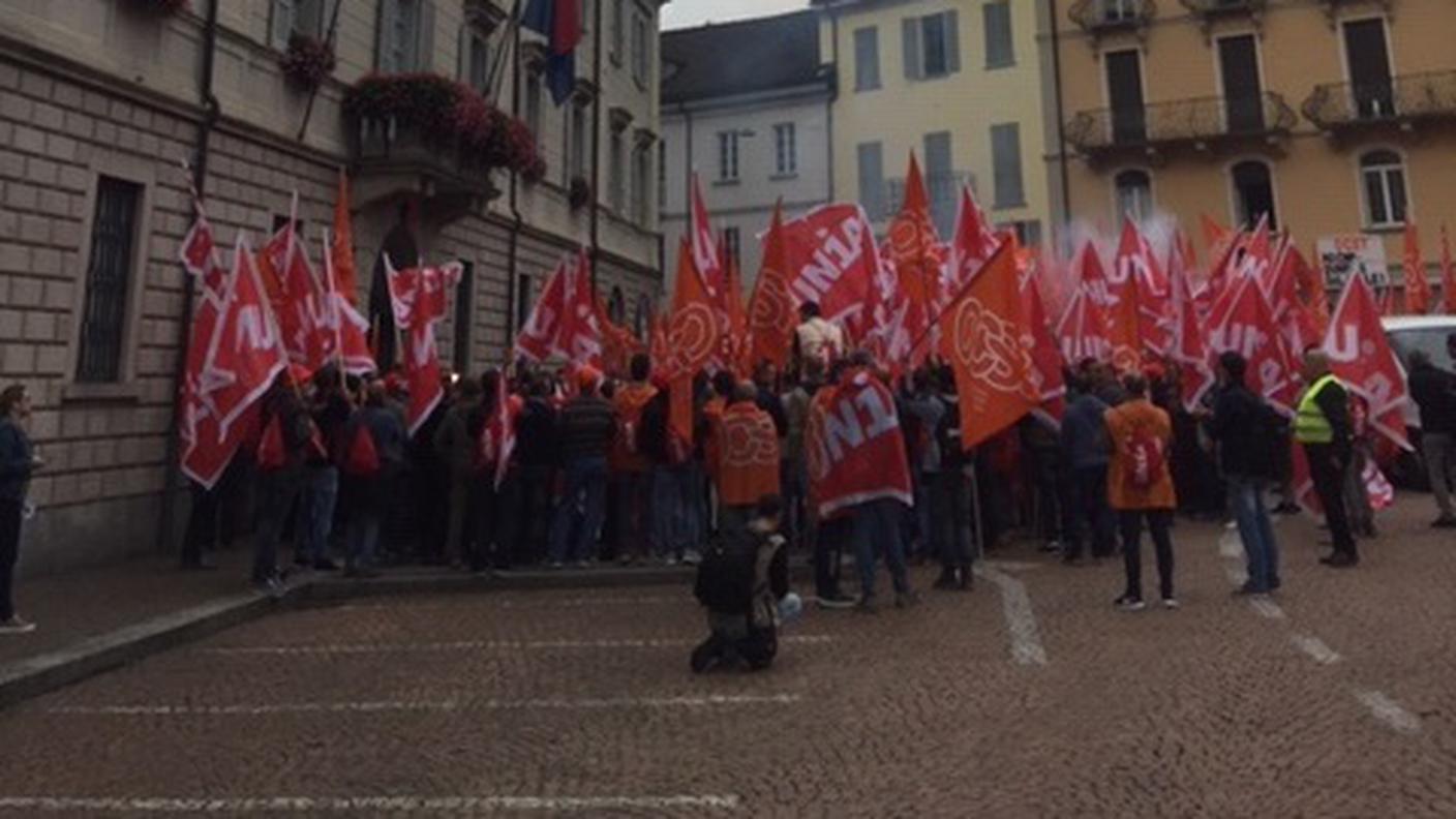 Per strada a Bellinzona