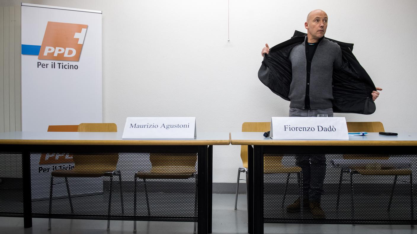 Il presidente del PPD Ticino Fiorenzo Dadò