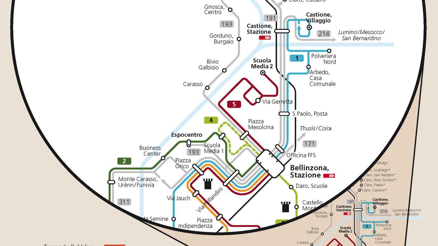 Le novità riguardano le zone di Moleno e Claro