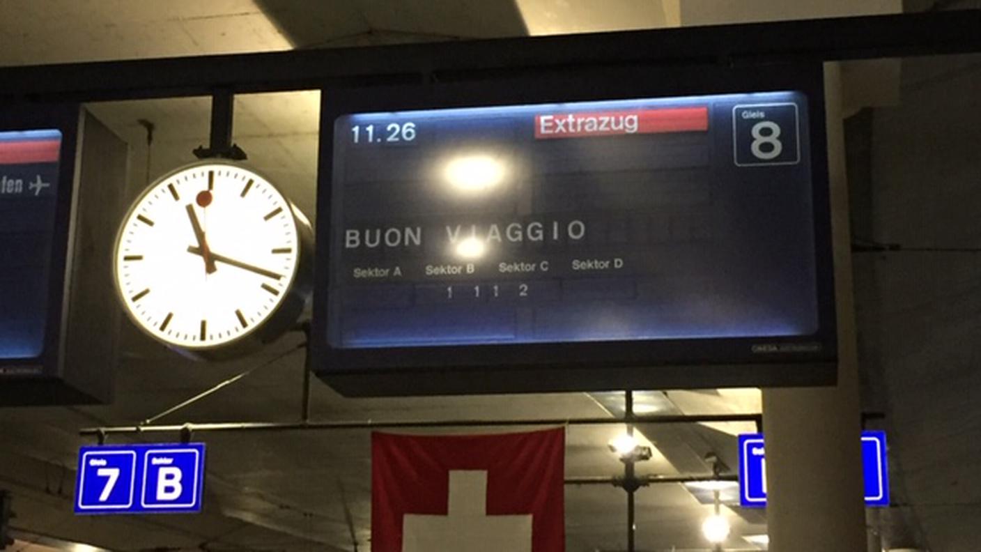 Marina Carobbio Guscetti in viaggio verso il Ticino