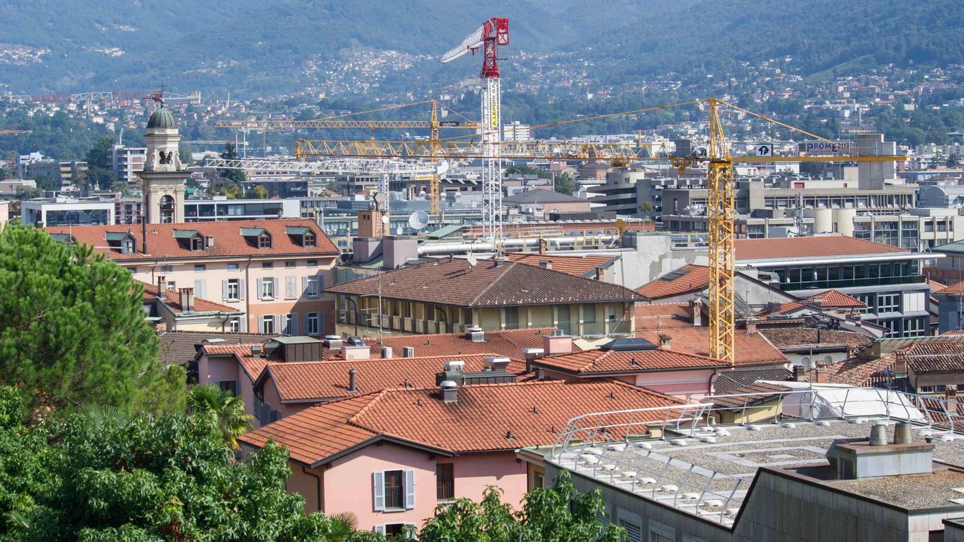 Costruzione di appartamenti e case, cantiere