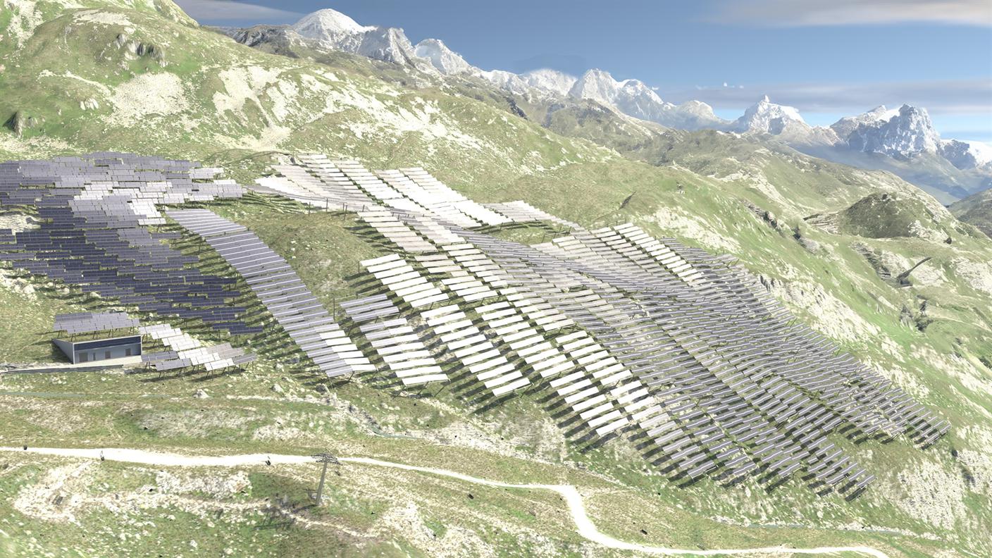 Sulla superficie in zona Magriel si intende produrre elettricità per circa 3'000 economie domestiche