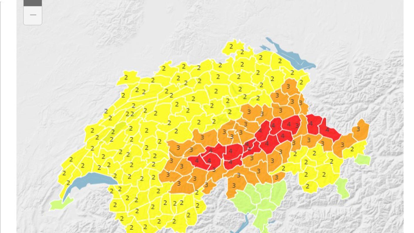 Dal sito di MeteoSvizzera