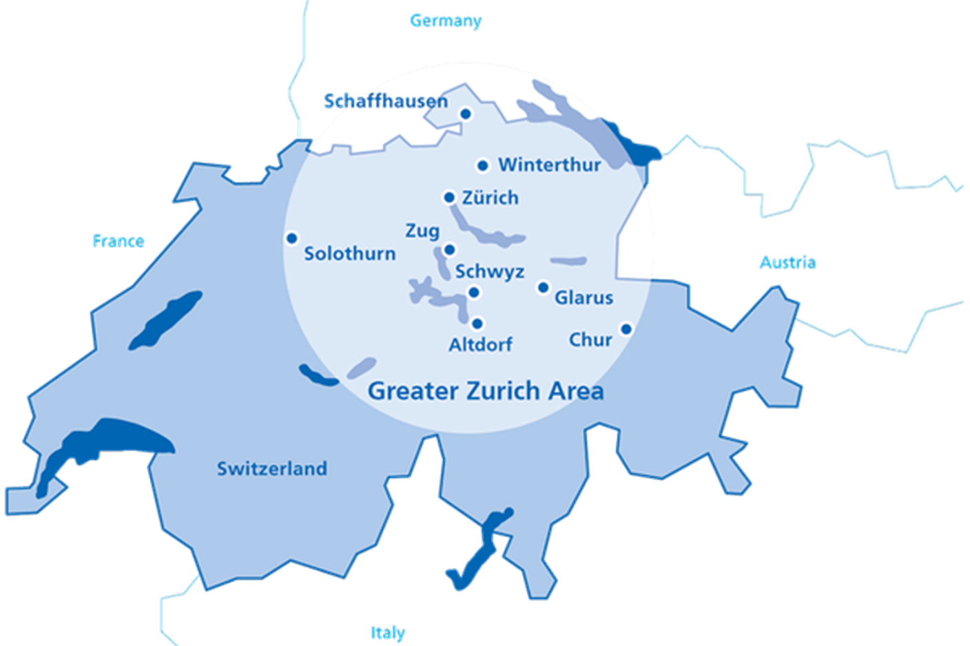 La Greater Zurich Area fino ad oggi