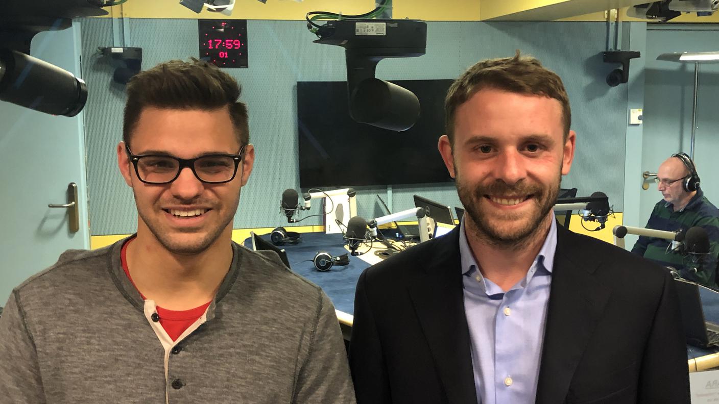 Fabrizio Sirica (PS) e Sebastiano Gaffuri (PLR)