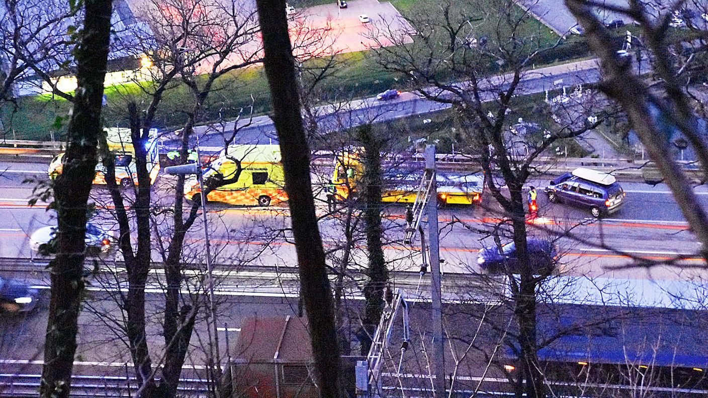 Due feriti e disagi alla circolazione