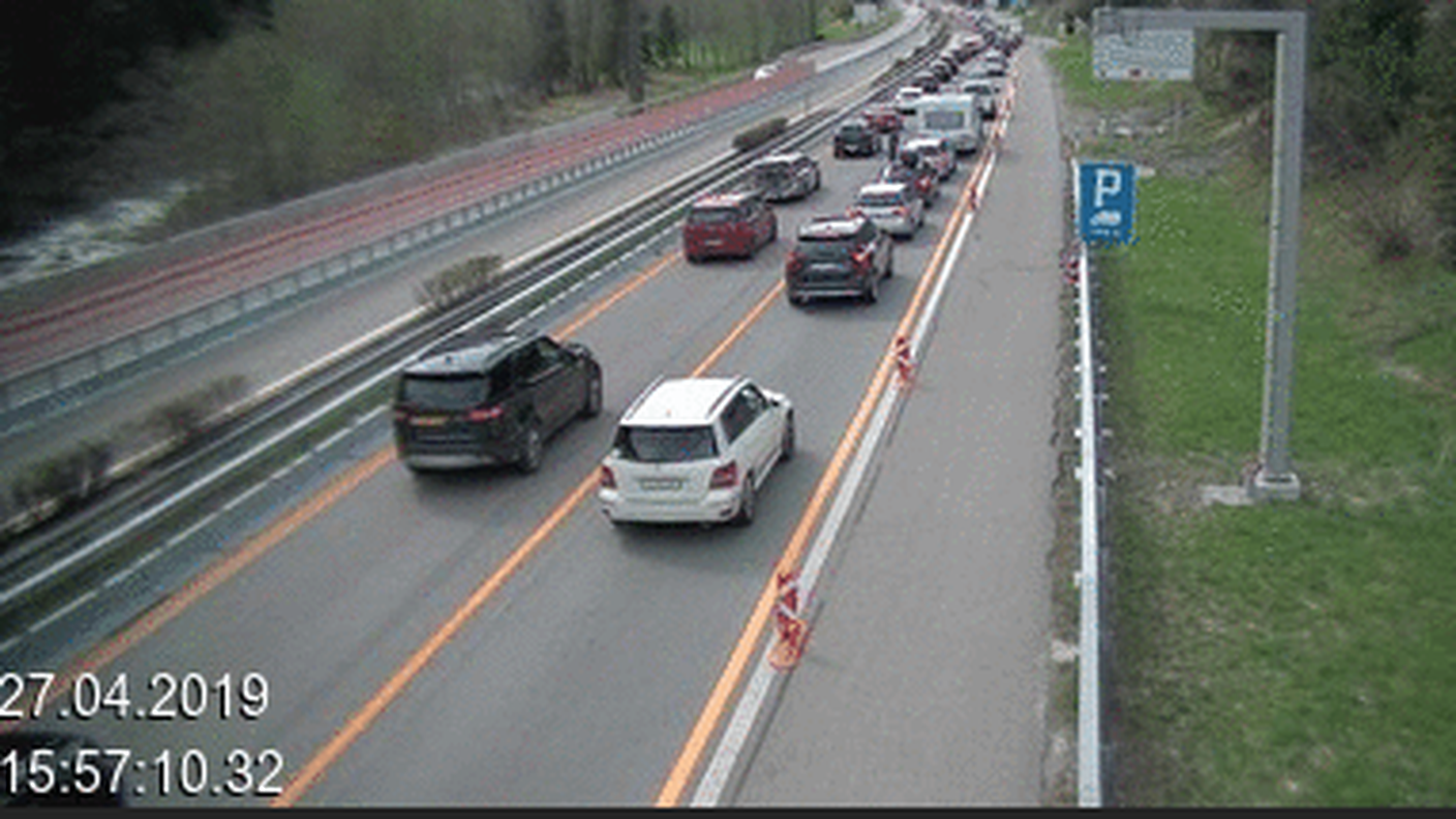 La situazione verso Airolo