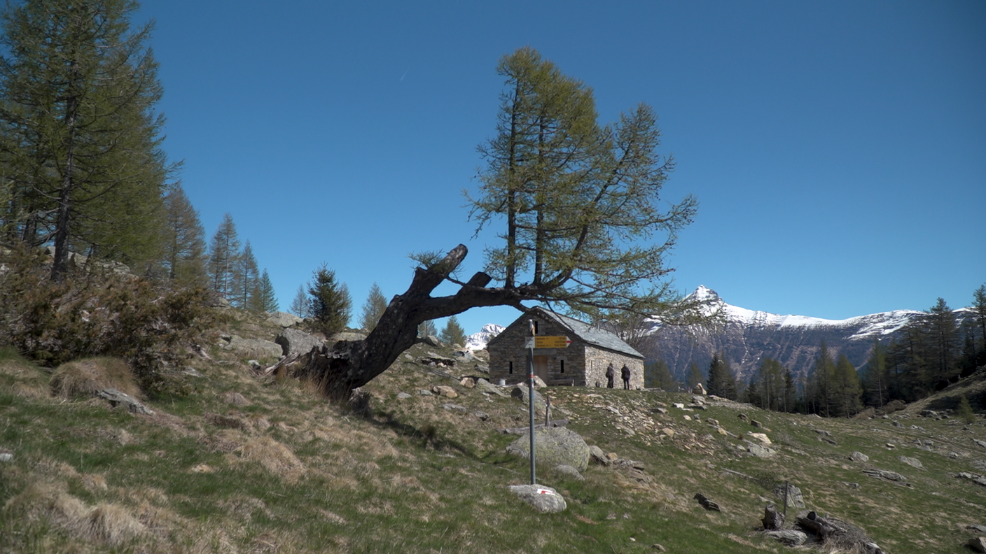 Il Pizzo di Claro dall'Alpe Arami, sopra Gorduno