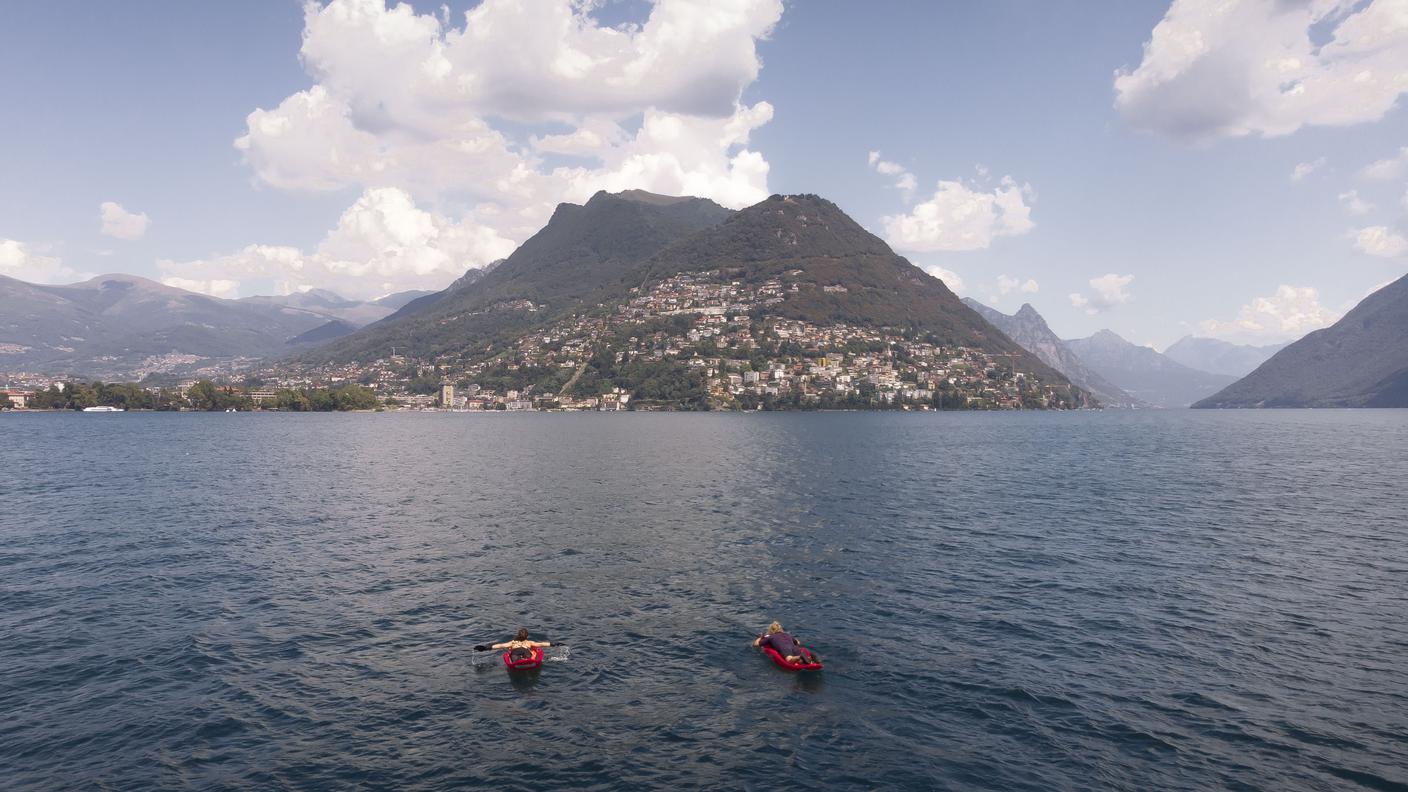 Ultima tappa, Lugano. Il viaggio era partito da Fully