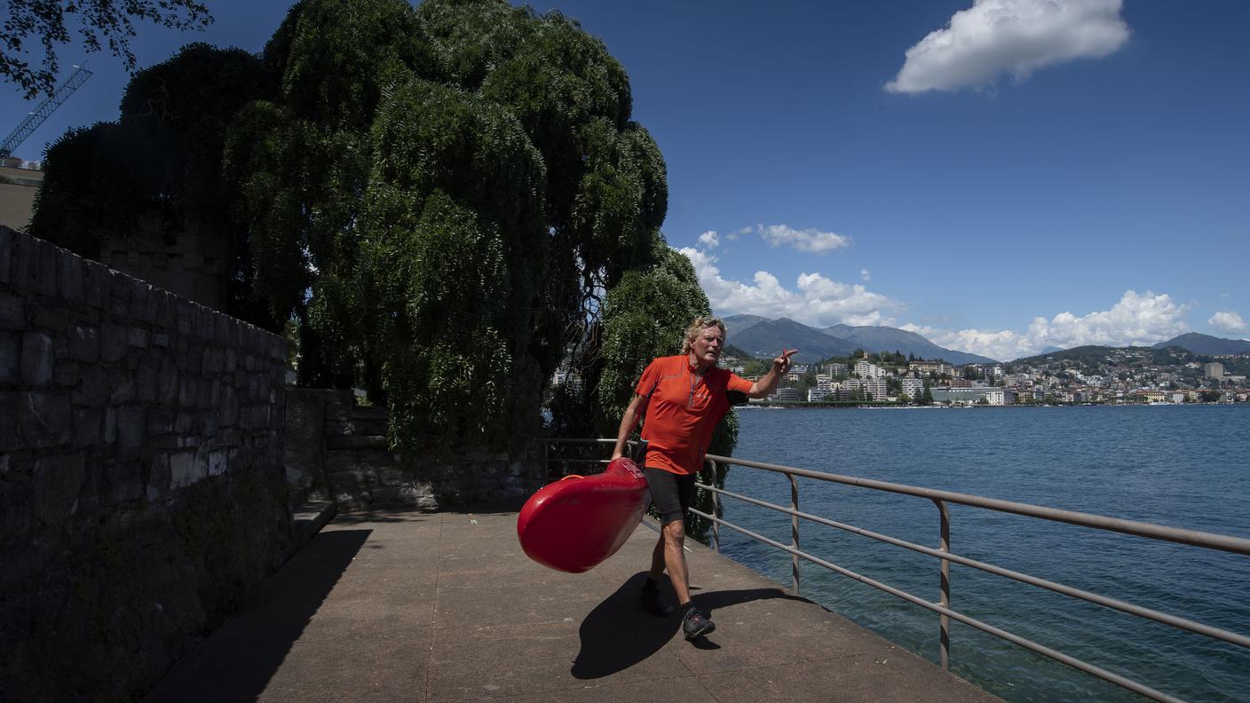 L'ha accompagnata il marito Didier Dvorak