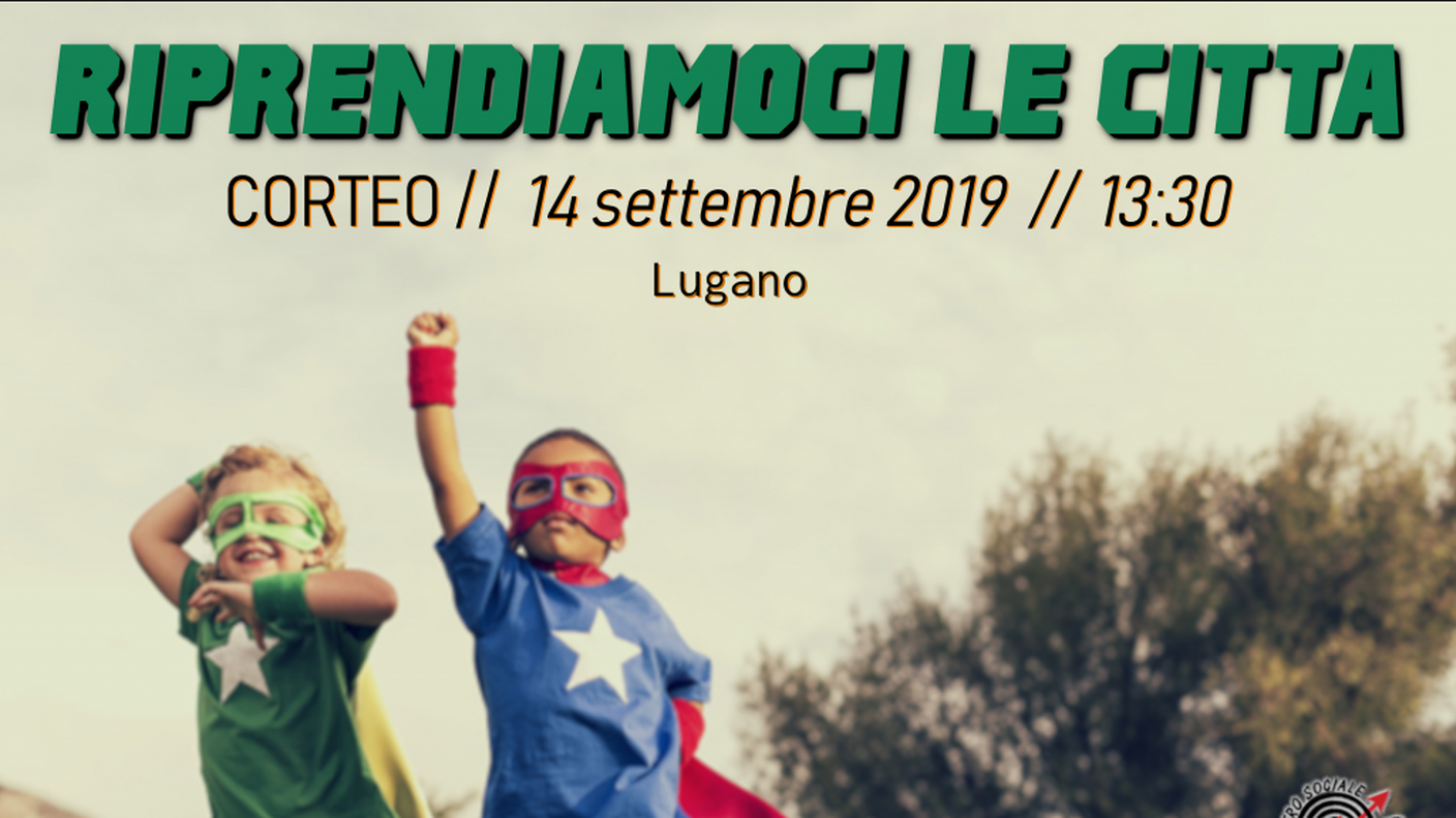 Un volantino della manifestazione