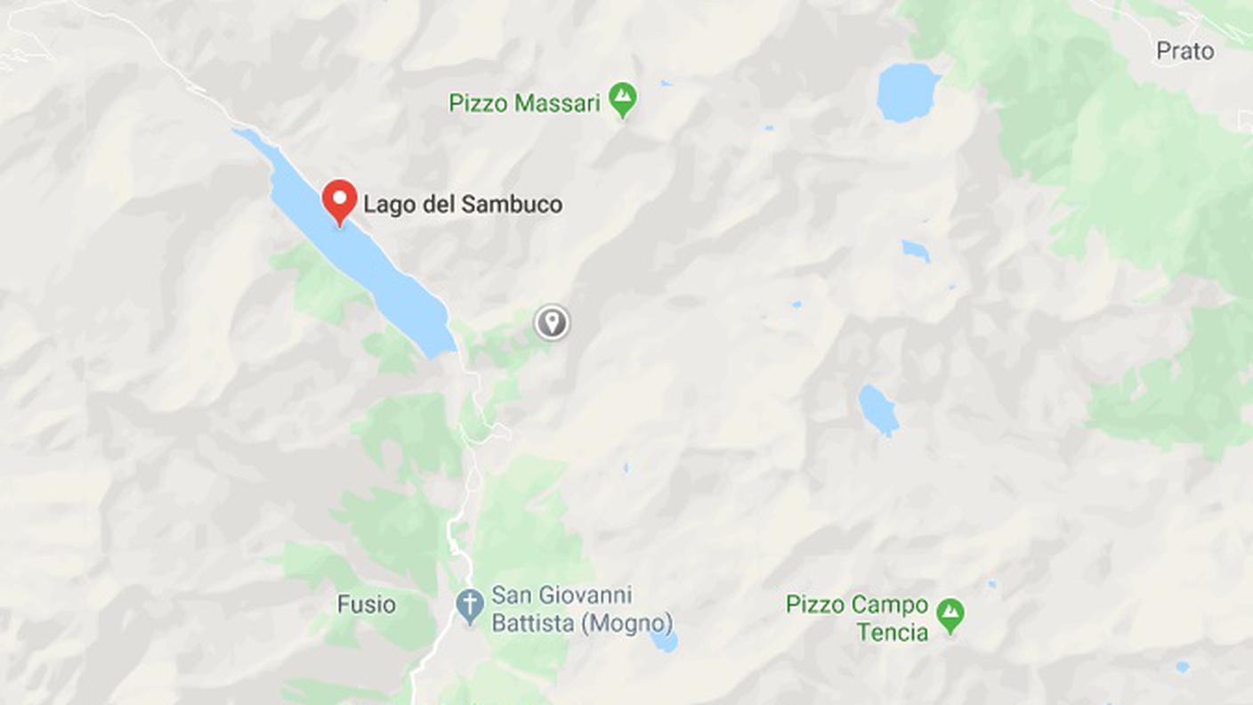 La diga si trova in Val Lavizzara