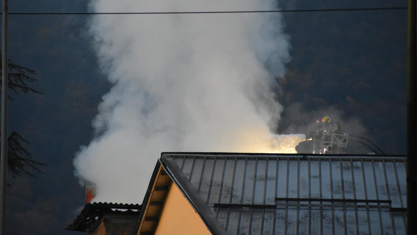 Incendio Balerna