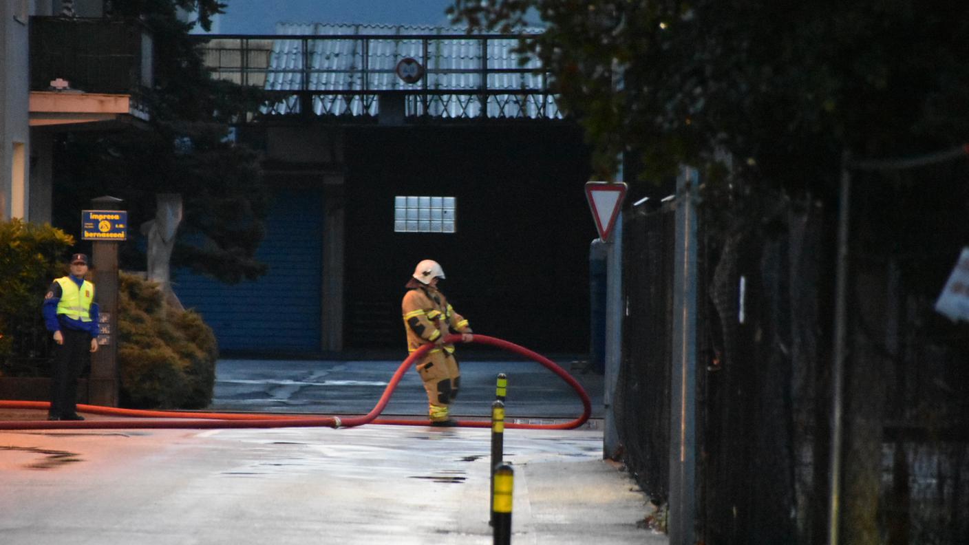 Incendio Balerna