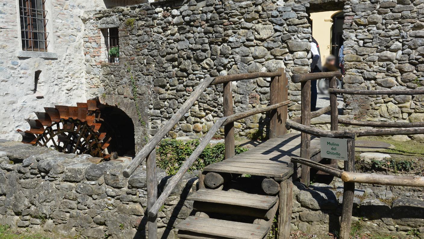 Il Mulino del Ghitello nel Parco delle Gole della Breggia