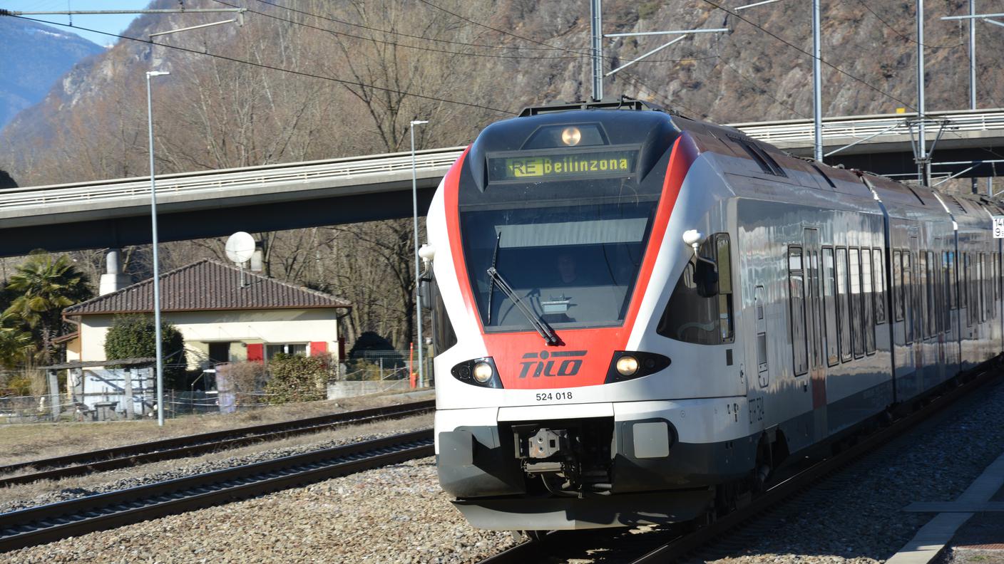 I passeggeri trasportati sulle linee TILO è stato stabile a 10,5 milioni dei quali 9,3 in territorio ticinese