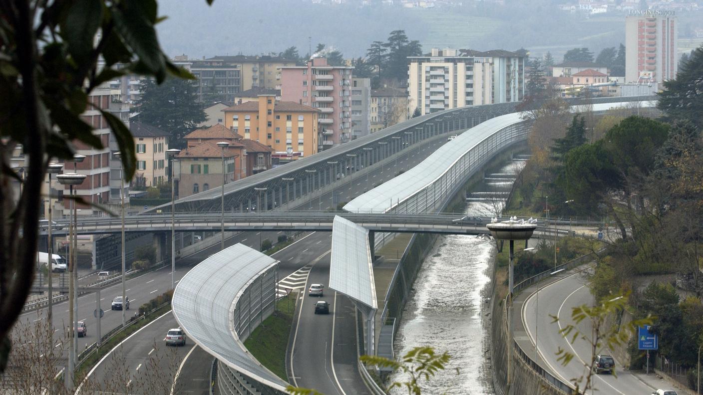 Lo spostamento dell'A2, permetterebbe anche la rinaturalizzazione della Breggia