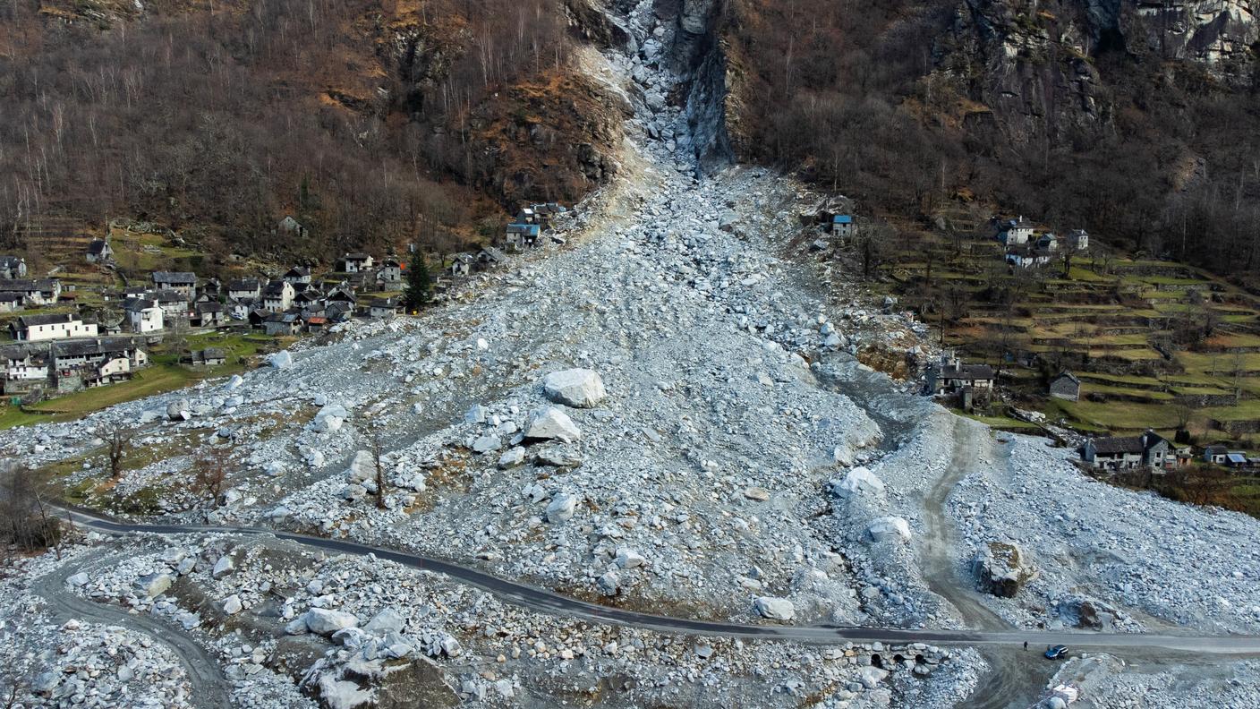 Un'immagine scattata a Fontana alcuni mesi dopo l'alluvione