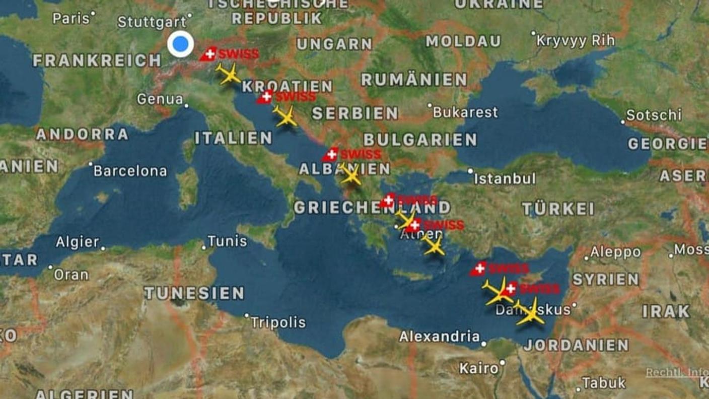 L'immagine del trasferimento degli apparecchi