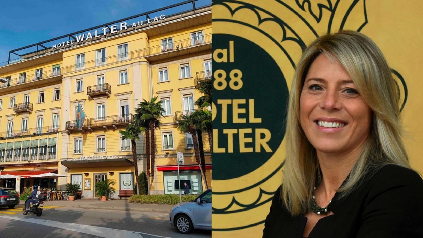 Lo storico Hotel Walter au Lac di Lugano è ora diretto da Francesca Cereda