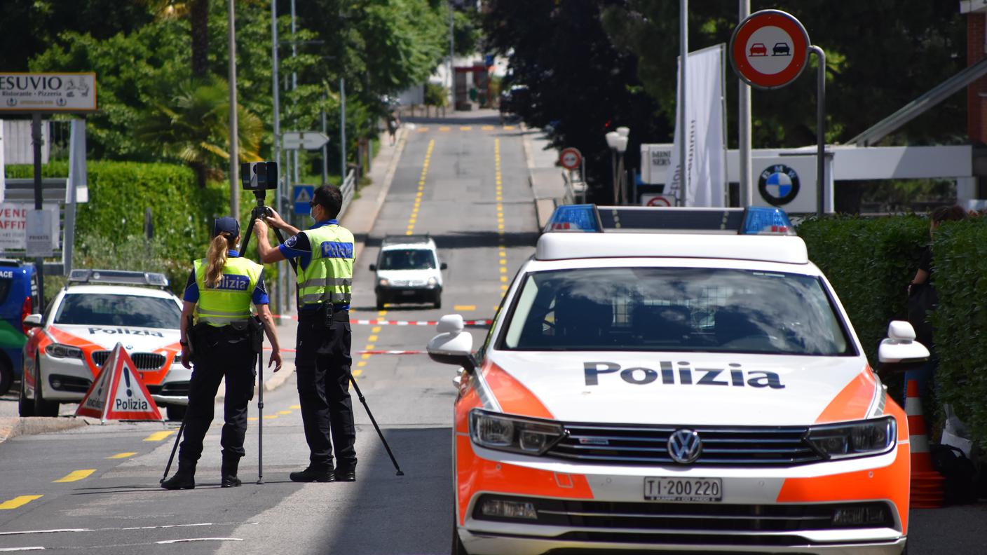 I rilievi della polizia