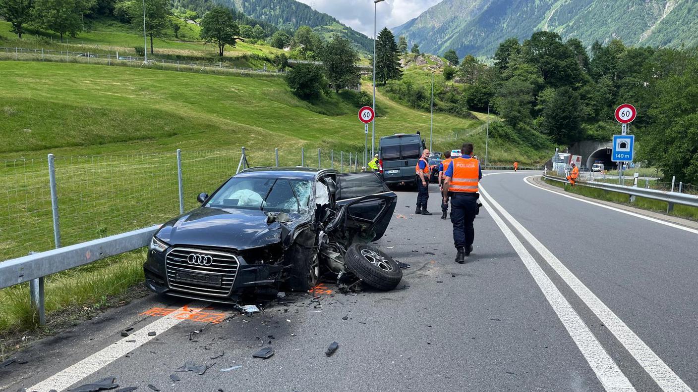 Incidente A13, Mesocco
