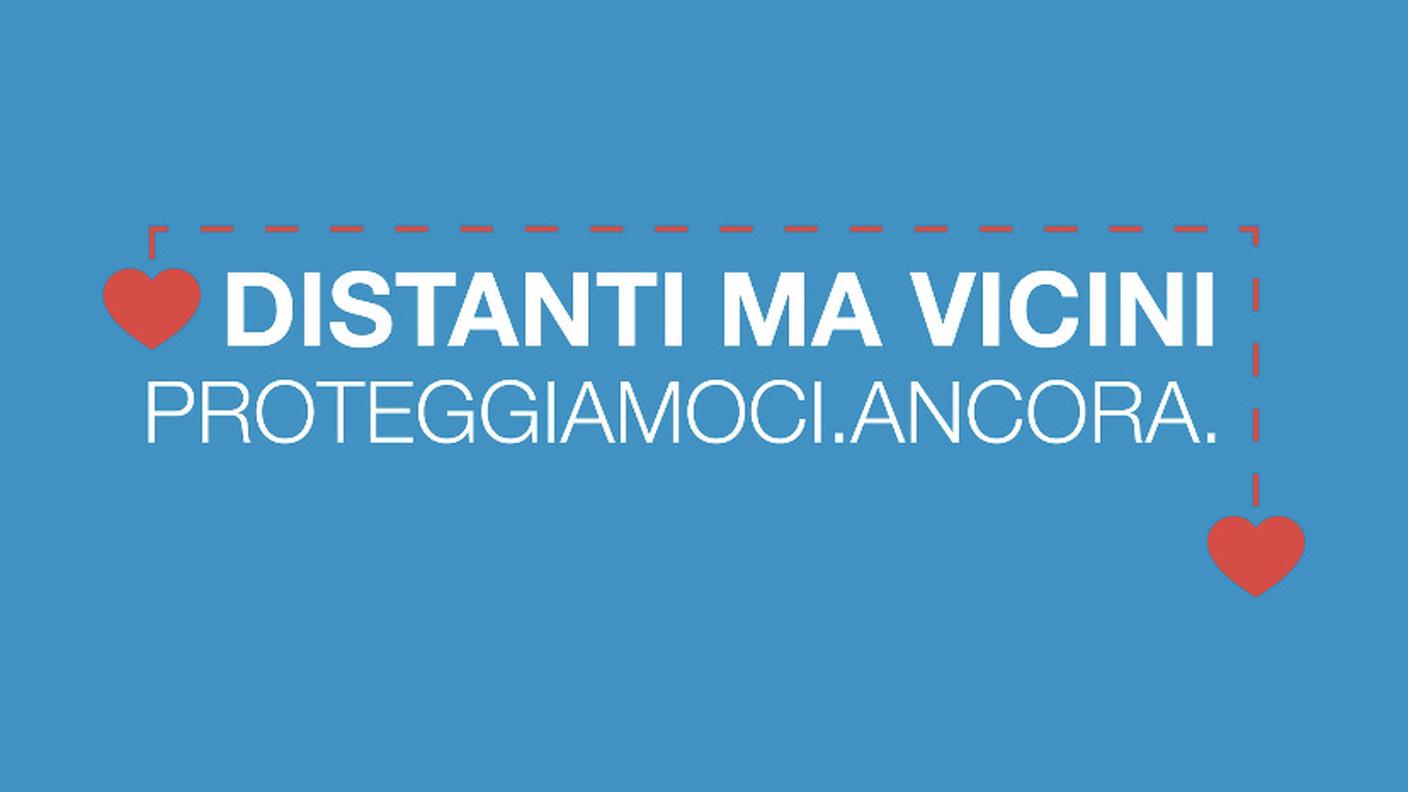 Distanti ma vicini. Proteggiamoci. Ancora