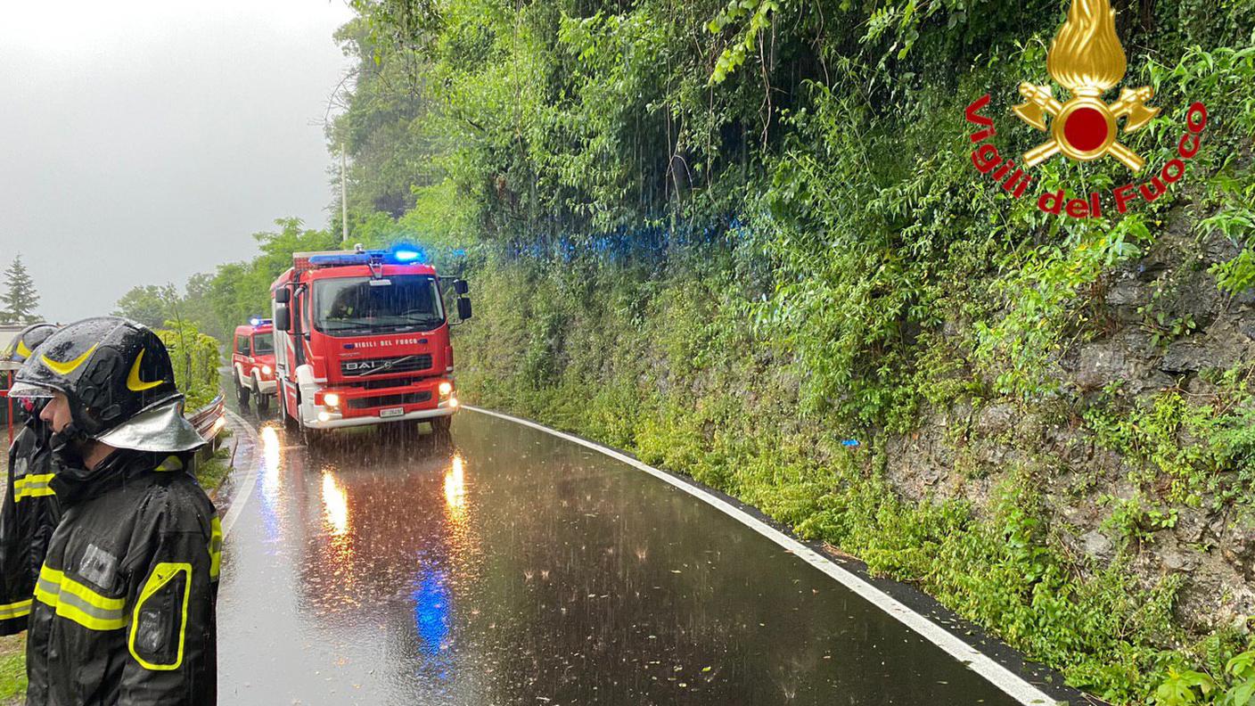 Molto lavoro per i vigili del fuoco