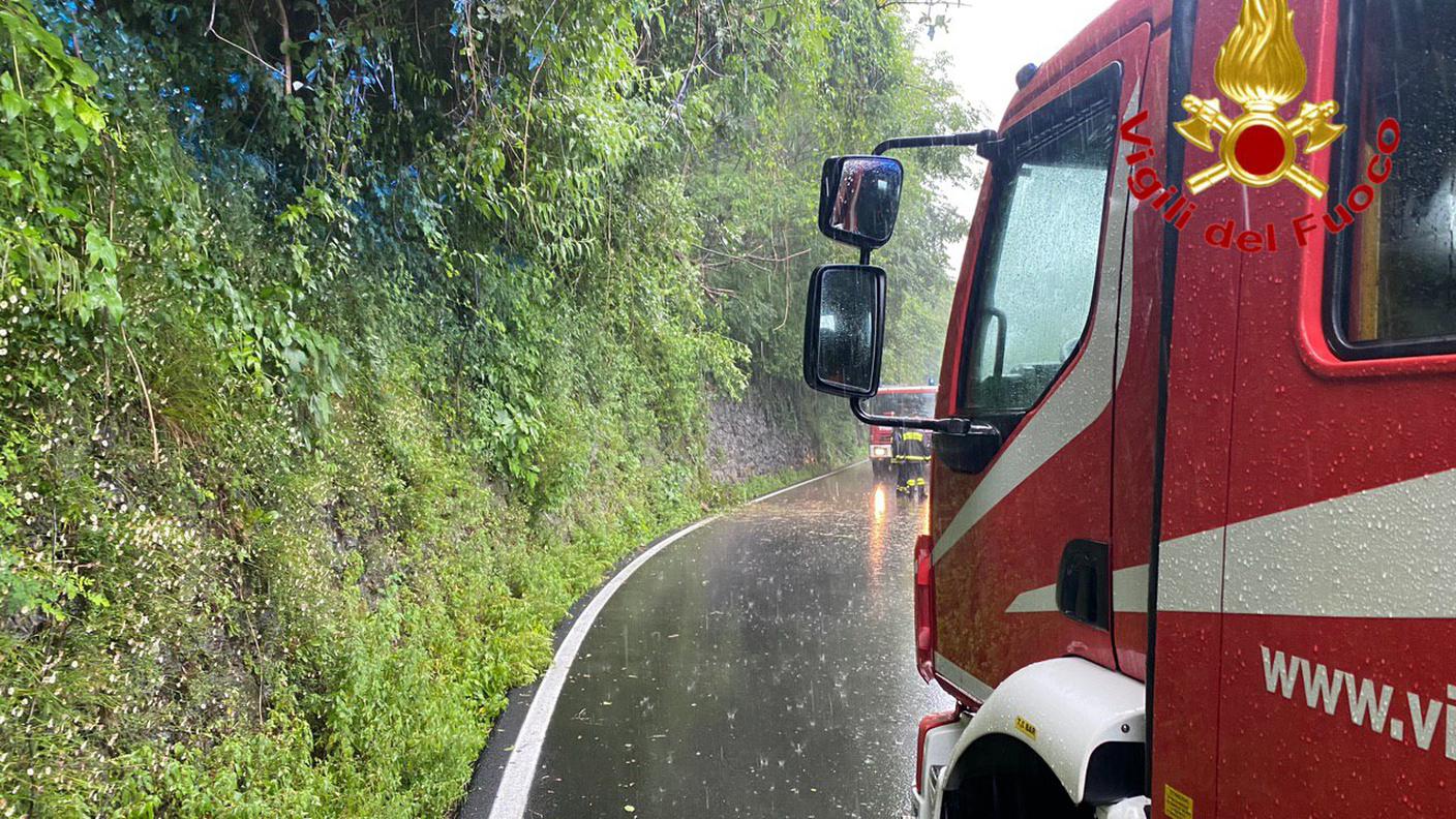 Molto lavoro per i vigili del fuoco