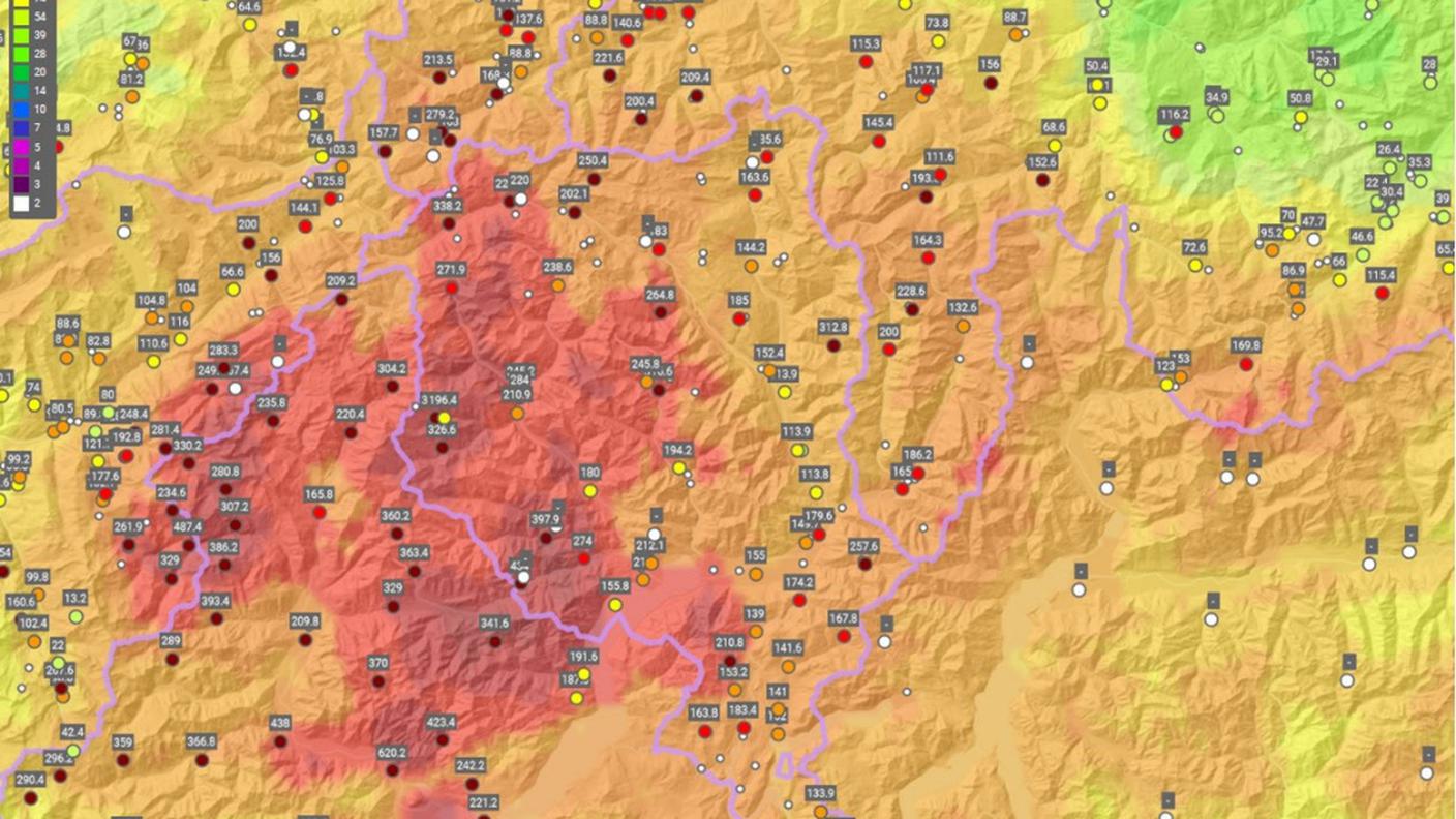 Dal sito di MeteoSvizzera