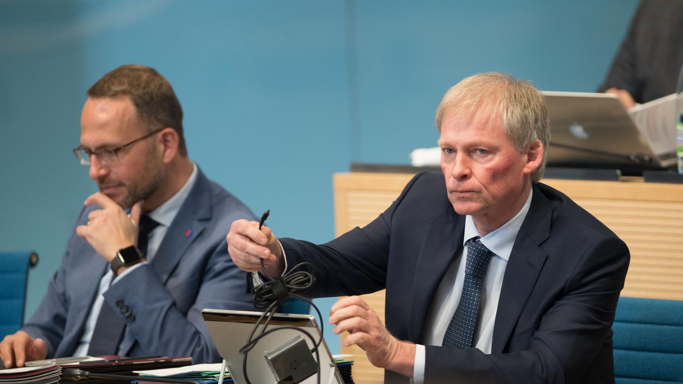 Norman Gobbi e  Claudio Zali